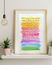 Load image into Gallery viewer, Prayerful Prints - Custom one of a kind Bible verse artwork