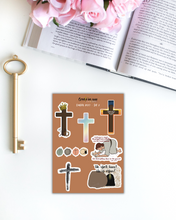 Load image into Gallery viewer, Christian Easter Sticker sheet - set 2