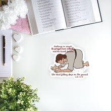 Load image into Gallery viewer, Jesus praying in Gethsemane sticker