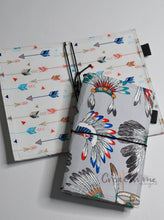 Load image into Gallery viewer, Chief Head dress, Inside and outside