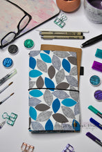 Load image into Gallery viewer, Grey and Blue Leaves