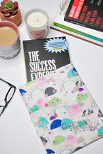 Load image into Gallery viewer, Laura Blythman Mountains and rainbows Book Sock - Large Book Sleeve