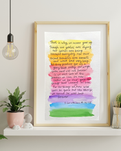 Load image into Gallery viewer, Prayerful Prints - Custom one of a kind Bible verse artwork
