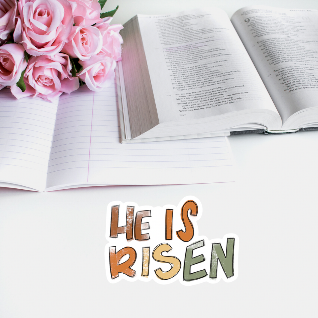 He is Risen Sticker