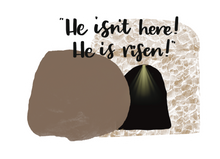 Load image into Gallery viewer, Jesus is risen from the grave Sticker
