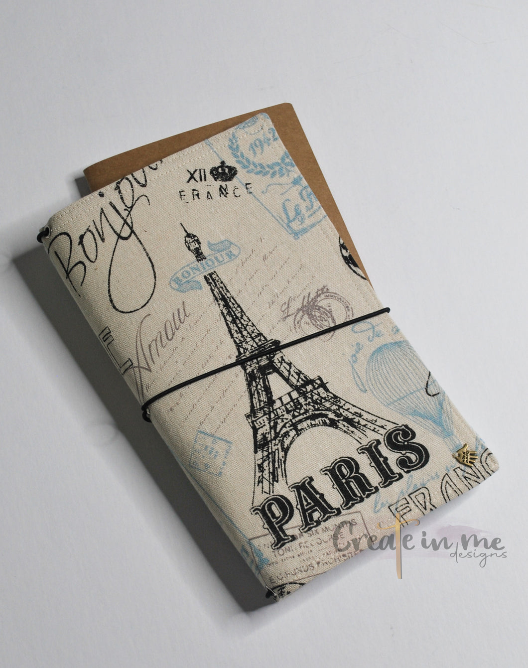 Paris Material Notebook Cover