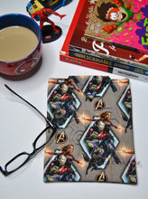 Load image into Gallery viewer, Avengers Book Sock 2 - Medium Book Sleeve
