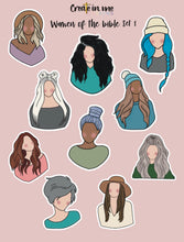 Load image into Gallery viewer, Women of the Bible Sticker sheet
